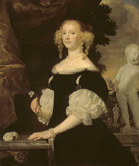 Abraham van den Tempel Portrait of a Woman oil painting picture
